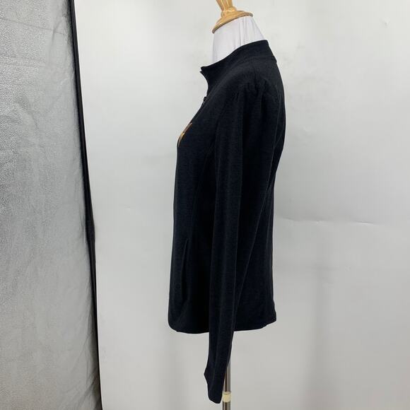 Beyond Yoga Jacket Womens L Large Black On The Go ASU Arizona State University - Picture 4 of 14